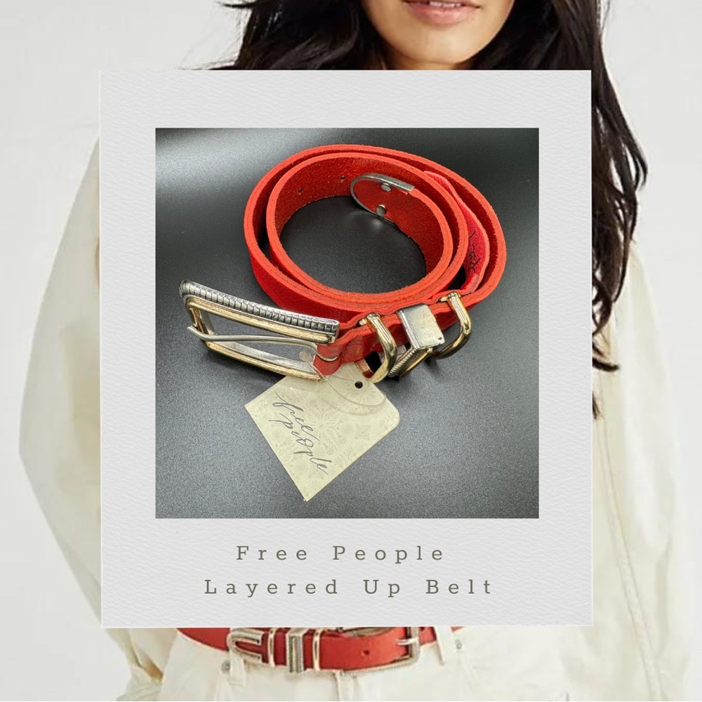 Free People | Layered Up Belt | NWT